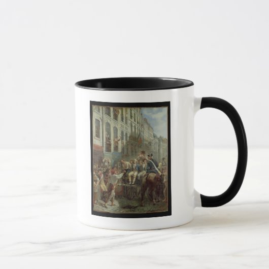 Robespierre und Heiliges-Gerade Tasse (Rechts)