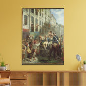Robespierre und Saint-Just Leinwanddruck (Insitu (Wohnzimmer))