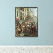 Robespierre und Saint-Just Leinwanddruck (Insitu (Holzboden))