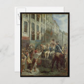 Robespierre und Saint-Just Postkarte (Vorne/Hinten)