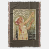 Robette Absinthe-Werbeplakat Decke (Vorderseite Vertikal)