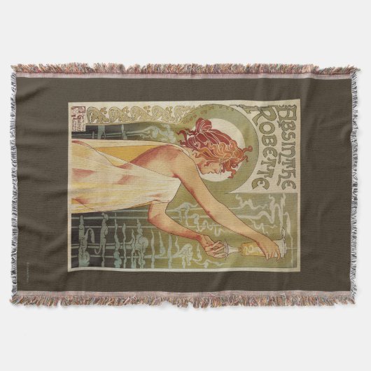 Robette Absinthe-Werbeplakat Decke (Vorderseite)
