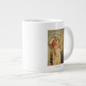 Robette Absinthe Werbeplakat Jumbo-Tasse (Vorderseite Rechts)