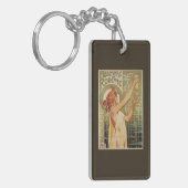 Robette Wermut-Anzeige-Plakat Schlüsselanhänger (Vorderseite links)