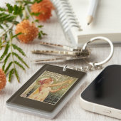 Robette Wermut-Anzeige-Plakat Schlüsselanhänger (Vorderseite rechts)