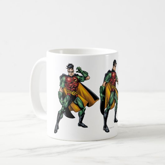 Robin - Alle Seiten Kaffeetasse (Vorderseite Links)