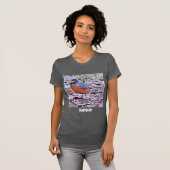 Robin (Amerikaner Robin) T-Shirt (Vorne ganz)