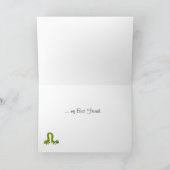 Robin and Inchworm Best Friends Forever Card Karte (Innenseite)