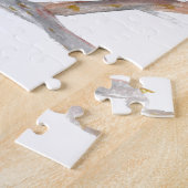 Robin Aquarell Weihnachtskunst Puzzle (Seite)