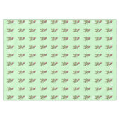 Robin auf Efeu-Blättern von Wildvögeln Tischdecke (Vorderseite (Horizontal))