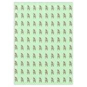 Robin auf Efeu-Blättern von Wildvögeln Tischdecke (Vorderseite)