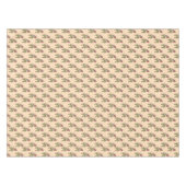 Robin auf Efeu-Blättern wild lebende Vögel zu Weih Tischdecke (Vorderseite (Horizontal))