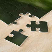 Robin auf einem Headstone Puzzle (Seite)