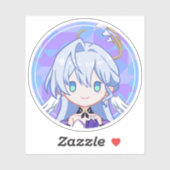 Robin Aufkleber (Blatt)