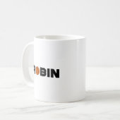 Robin Basketball Kaffeetasse (Vorderseite Links)