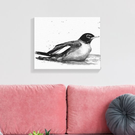 Robin Bath Leinwanddruck (Insitu (Wohnzimmer))
