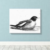 Robin Bath Leinwanddruck (Insitu (Holzboden))