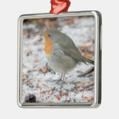 Robin Bauble Ornament Aus Metall (Links)