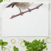 Robin Bird (Erithacus Rubecula) Küchentücher (Gefaltet)