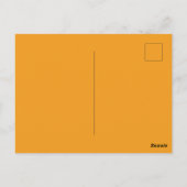 Robin Bird Funny Quote Postkarte (Rückseite)