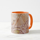 Robin Bird im Winter Tree Art Tasse Cup (VorderseiteRechts)