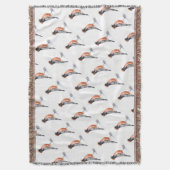 Robin Bird in Hat Decke (Vorderseite Vertikal)