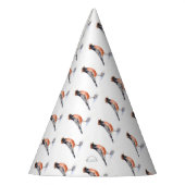 Robin Bird in Hat Partyhütchen (Links)