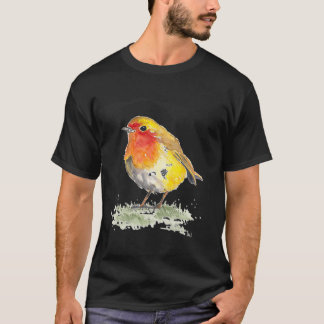 Robin Bird Motif, Geschenkideen und Shap T-Shirt