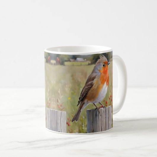 Robin Bird Tasse (VorderseiteRechts)