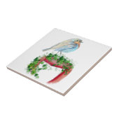 Robin, Bird, Watercolor Bird, Nature Fliese (Seite)