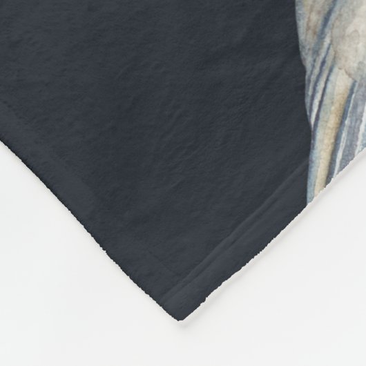 Robin Birds and Berries Rowan Fleecedecke (Ecke)