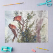 Robin Birds Artistic Decoupage Tissue Paper Seidenpapier (Basteln)