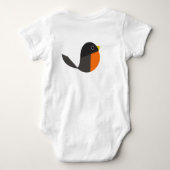 Robin Birds Baby Strampler (Rückseite)
