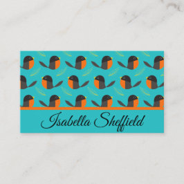 Robin Birds Business Card Visitenkarte