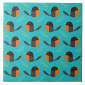 Robin Birds Fliese (Vorderseite)