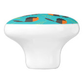 Robin Birds Keramikknauf (Seitenansicht)