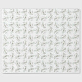 Robin Birds Nest Eggs Spring Baby Dusche Geschenkpapier (Flach)