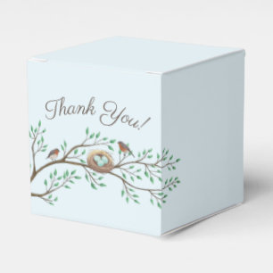 Robin Birds Nest Eggs Spring Baby Dusche Geschenkschachtel