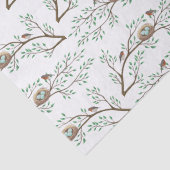 Robin Birds Nest Eggs Spring Baby Dusche Seidenpapier (Detail)