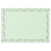 Robin Birds Nest Eggs Spring Baby Dusche Tischdecke (Vorderseite (Horizontal))