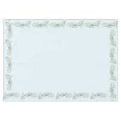 Robin Birds Nest Eggs Spring Baby Dusche Tischdecke (Vorderseite (Horizontal))