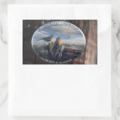 Robin Branch Co MICH Rechteckiger Aufkleber (Tasche)