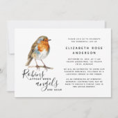 Robin Celebration of Life Memorial Service Einladung (Vorderseite)