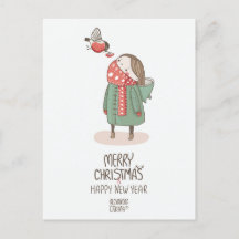 Robin Christmas New Year