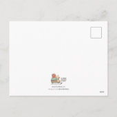 Robin Christmas New Year Feiertagspostkarte (Rückseite)