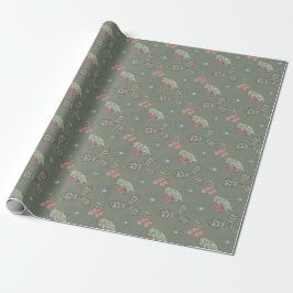 Robin Christmas Wrapping Paper Geschenkpapier
