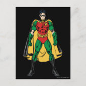 Robin Classic Stance Postkarte (Vorderseite)