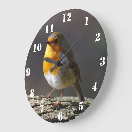 Robin Clock Große Wanduhr (Winkel)