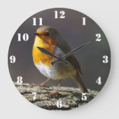 Robin Clock Große Wanduhr (Vorderseite)