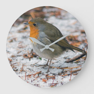 Robin Clock Große Wanduhr
